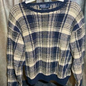 Polo Ralph Lauren vintage hand knit sweater